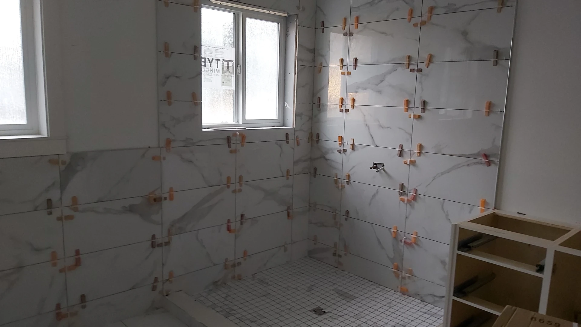 bathroom tile installment and renovation